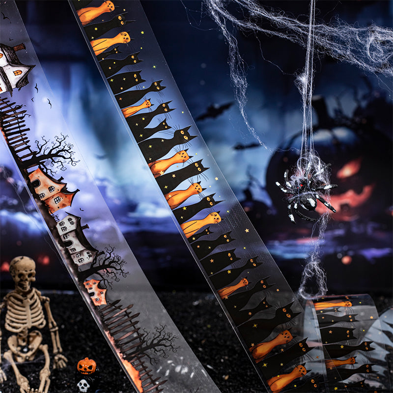 1 rulle Halloween PET-tejp (T25081909)