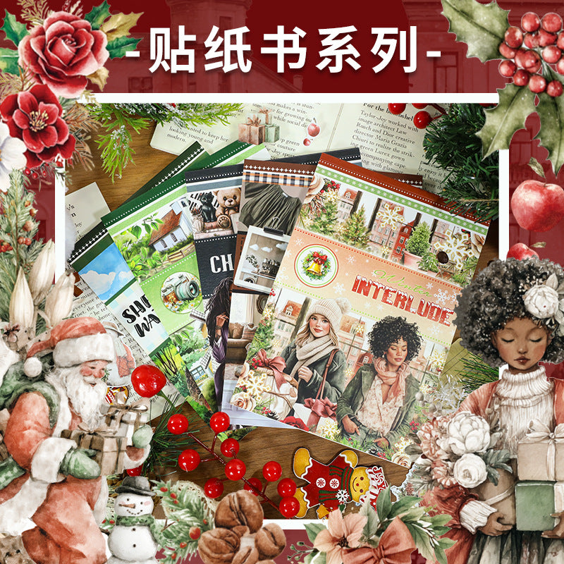 A5 cozy pre-cut sticker book (TZB25120803)