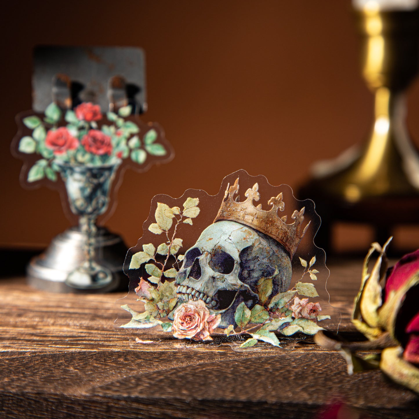 30pcs gothic rose sticker pack (S25120502)