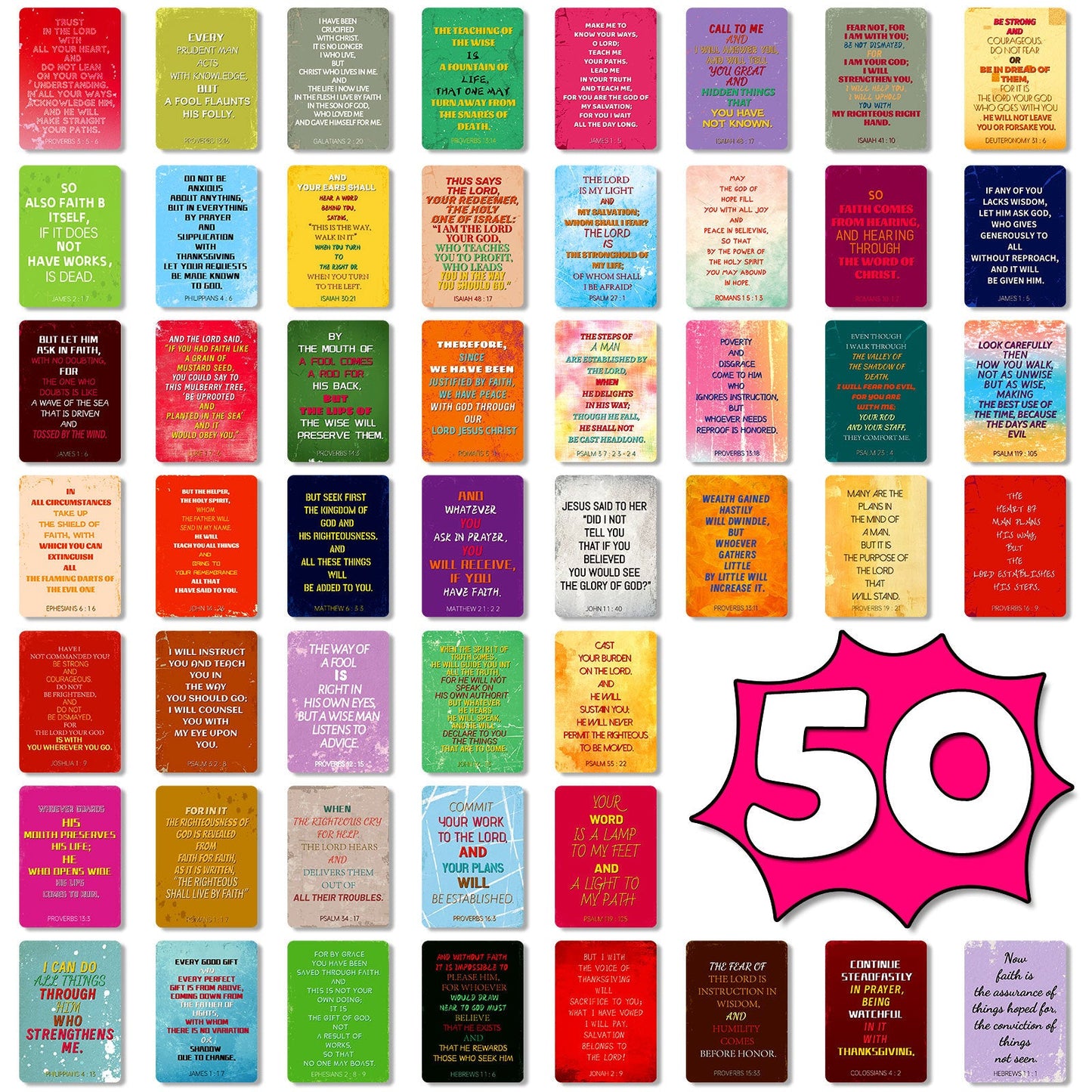 50 st ord ATC-kort (C25091709)