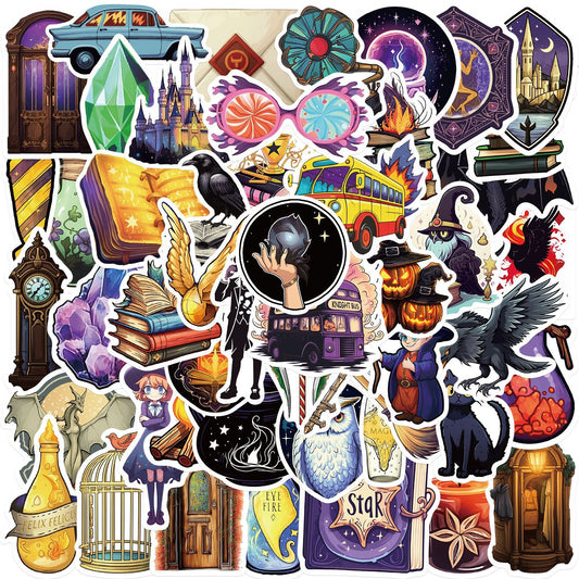 50pcs witch sticker pack (MLS25062102)