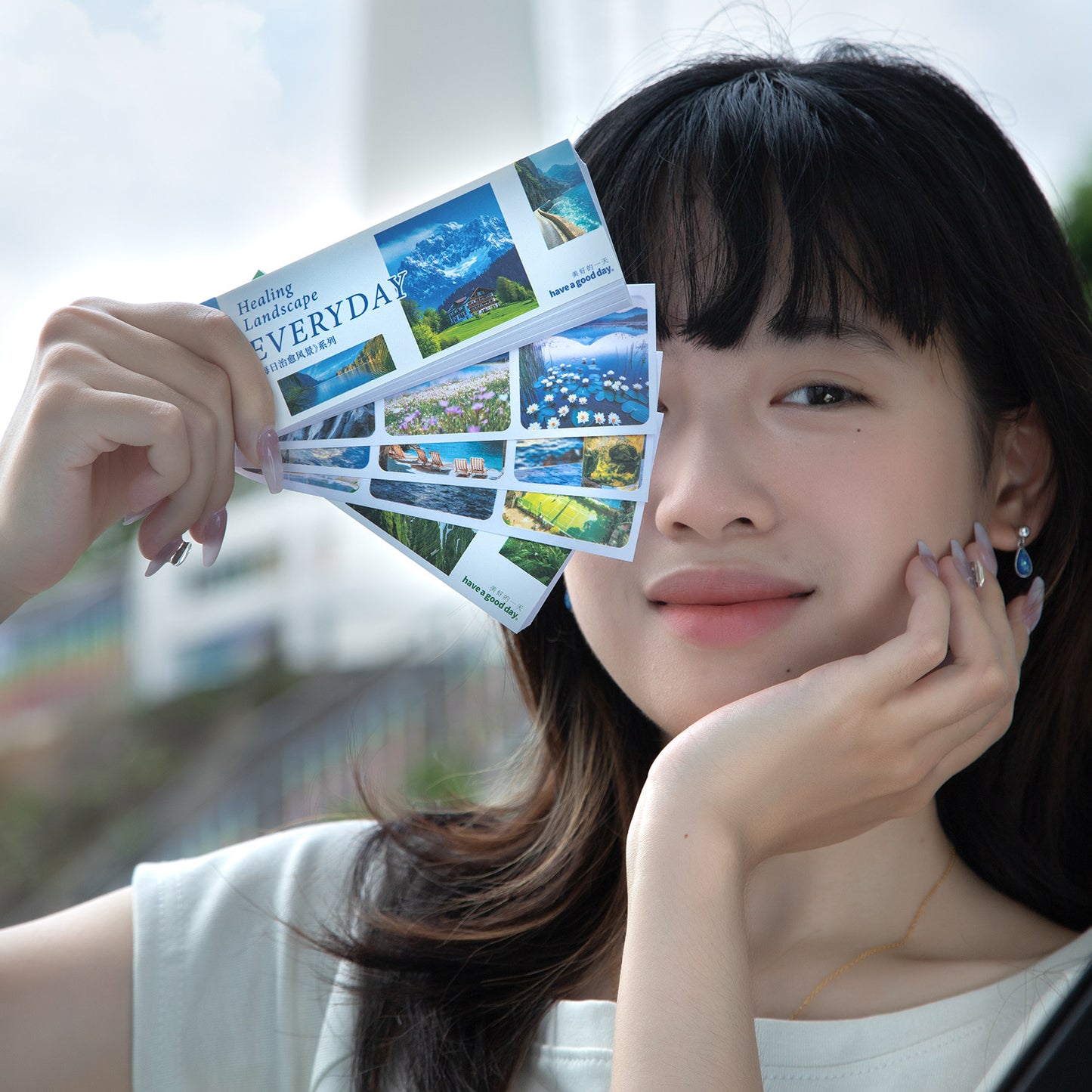 30pcs Landscape washi-sticker book (MLTZB25060601)