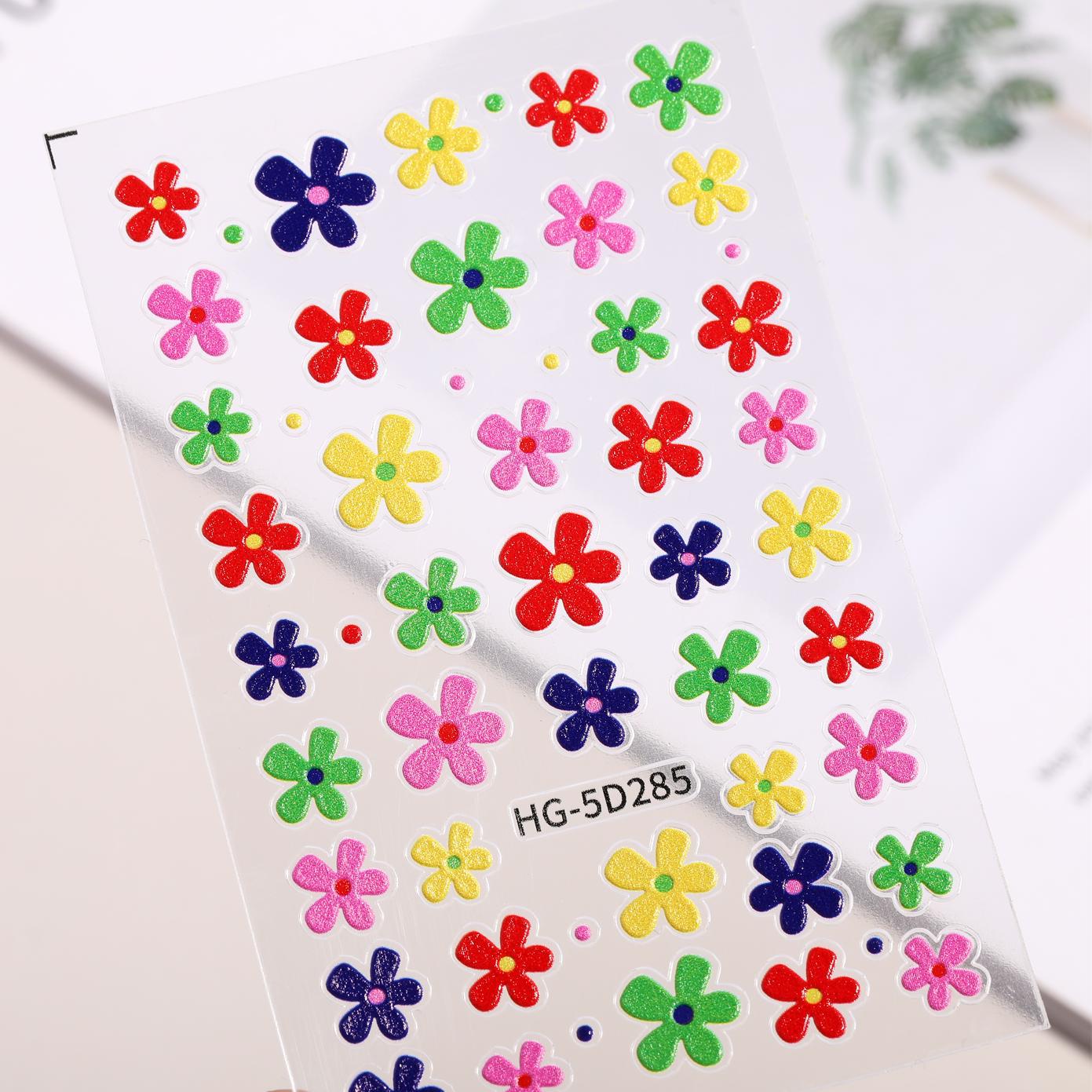 1sheet flower sticker pack(S25121204)