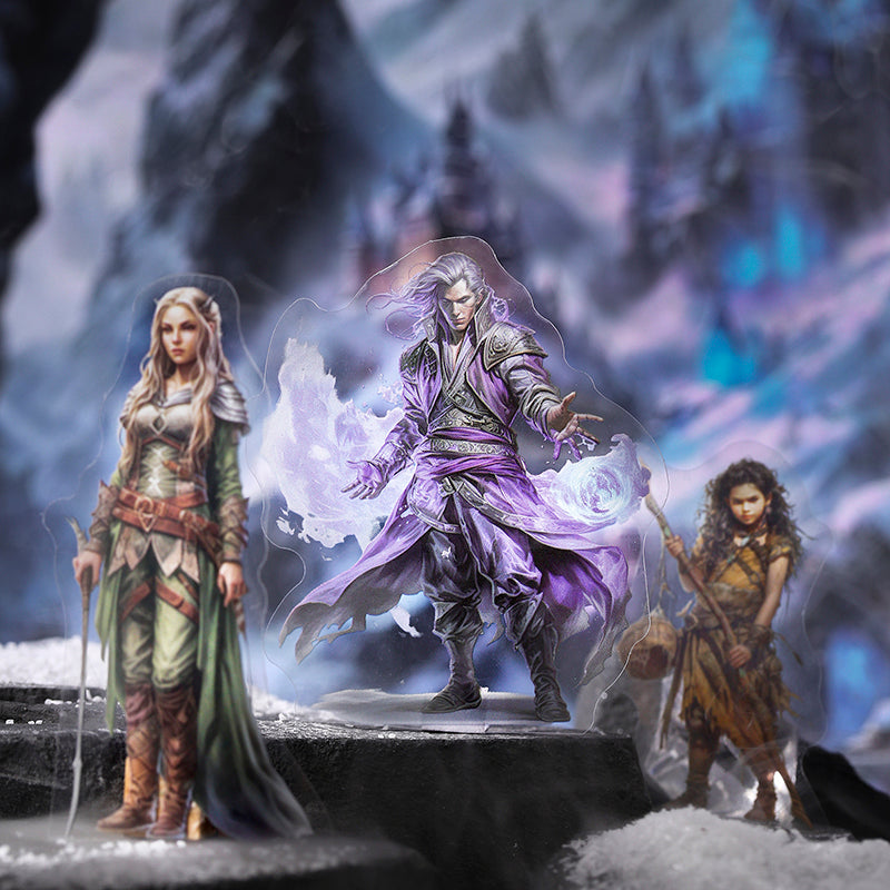 15pcs FANTASY professionals PET-sticker pack (MLS25062704)