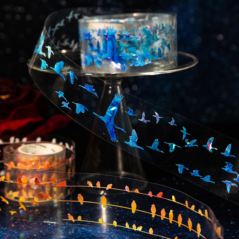 1 roll flying bird PET- tape (T25092510)