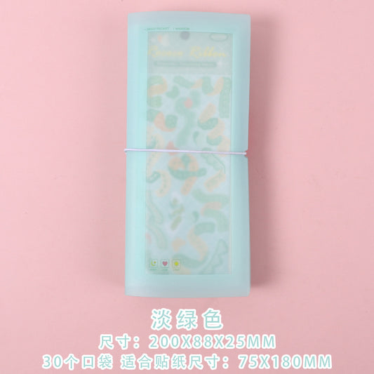 30pcs pocket storage binder (C25112502)