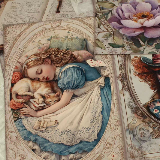 10pcs A4 size Alice paper pack (P25121007)