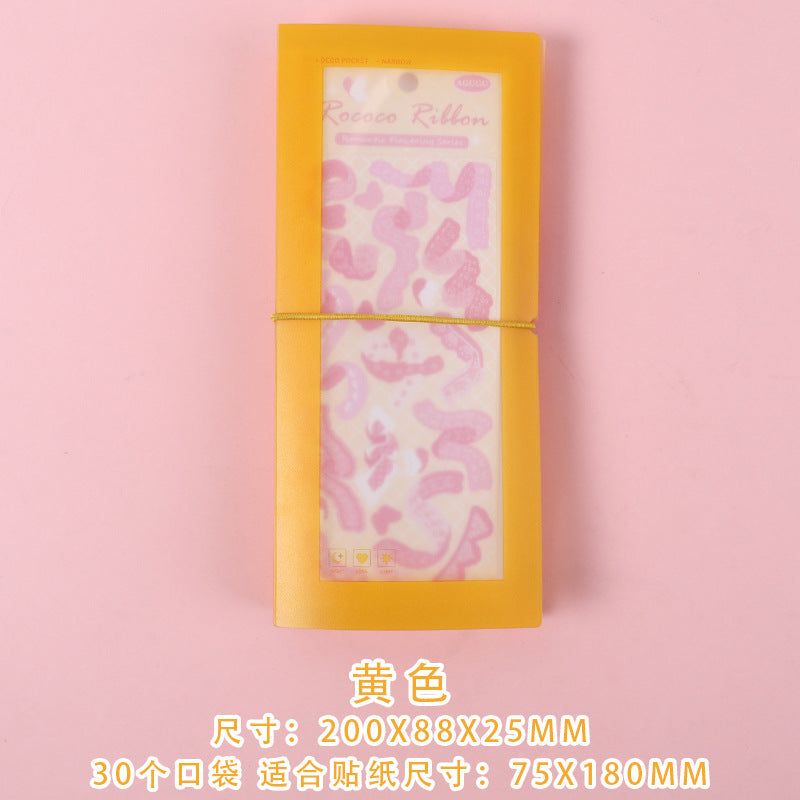 30pcs pocket storage binder (C25112502)