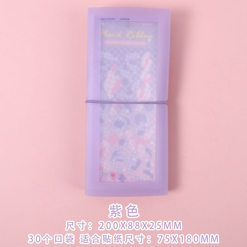 30pcs pocket storage binder (C25112502)