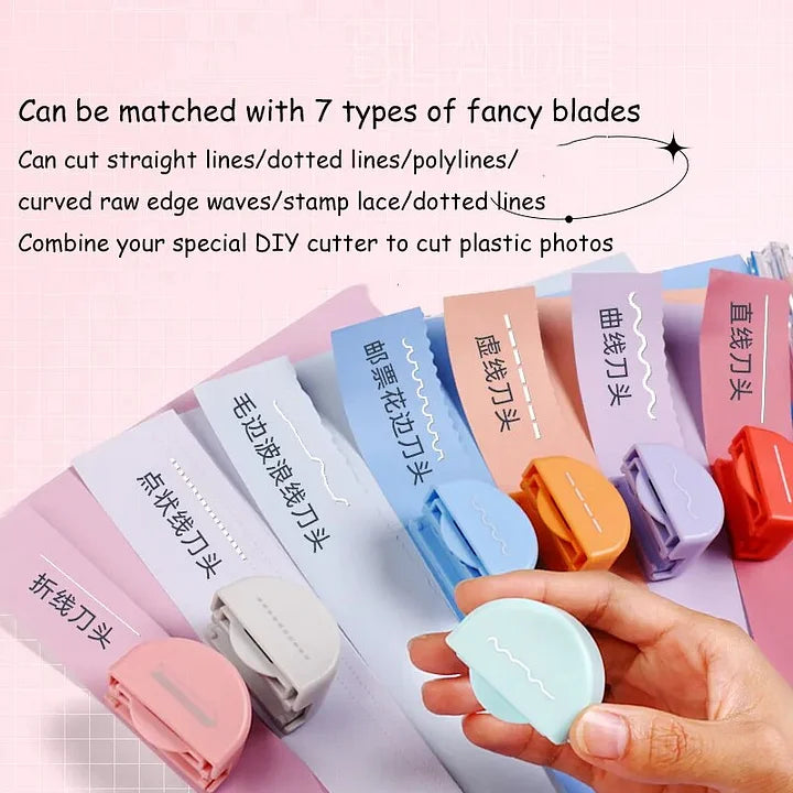 NOV Multifunctional Seven-in-one Paper Cutter Multiple Cutter Head(MLc112701)