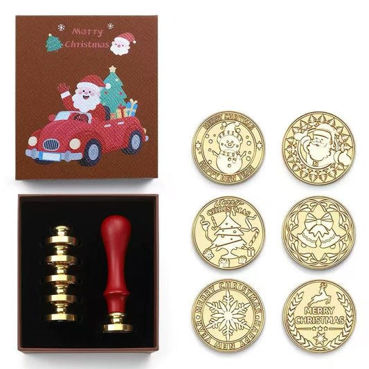 Christmas wax seal stamp set (Z25091102)