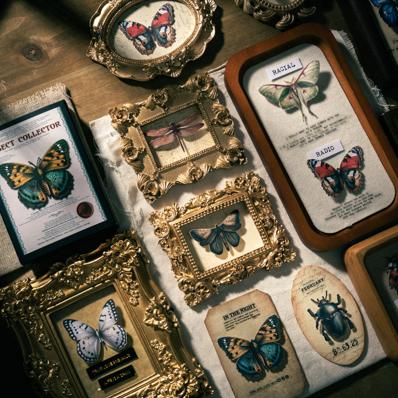 100pcs insect collector sticker pack (S25082506)