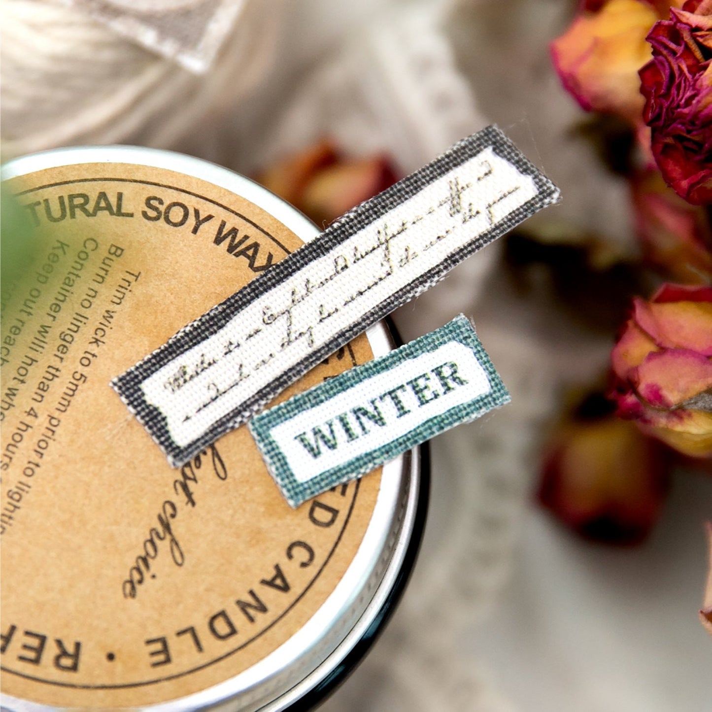 1sheet cloth word sticker pack (S25092506)