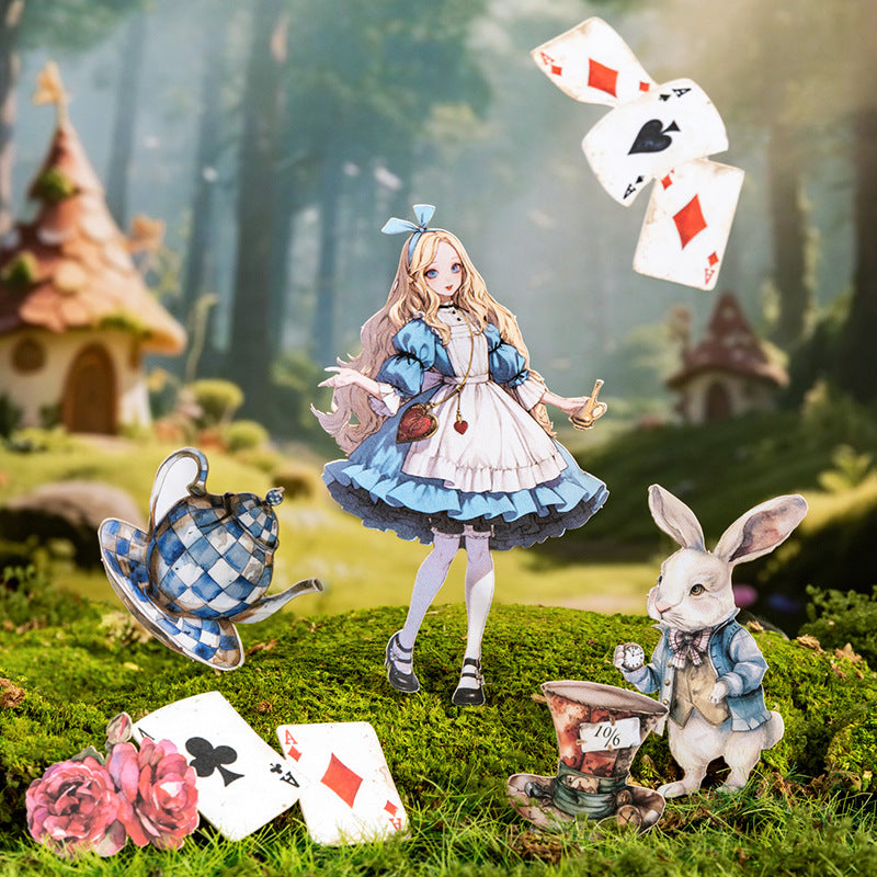 15pcs adventure fairy card-sticker pack (MLS25060709)