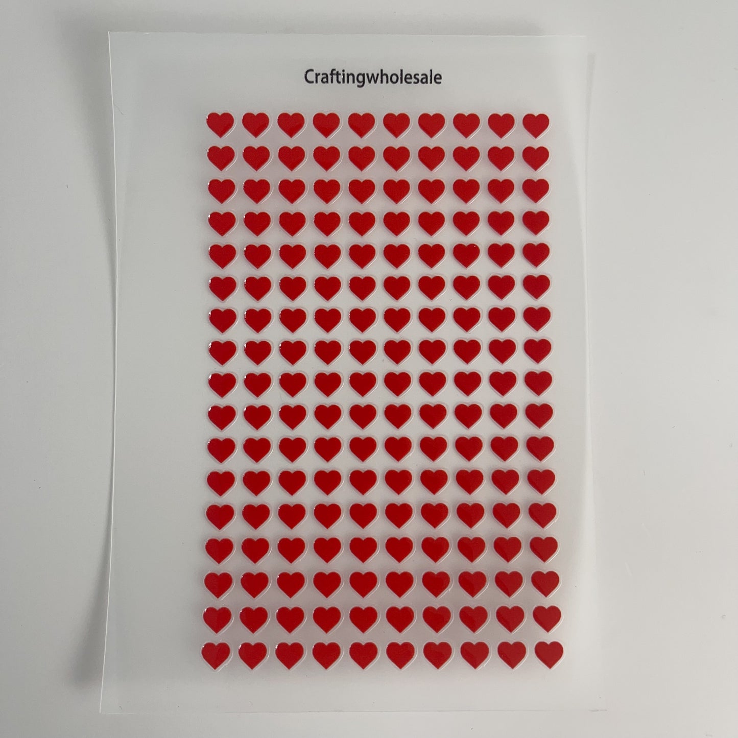 3D embossed Playing card symbols sticker A6 size (S26011308)