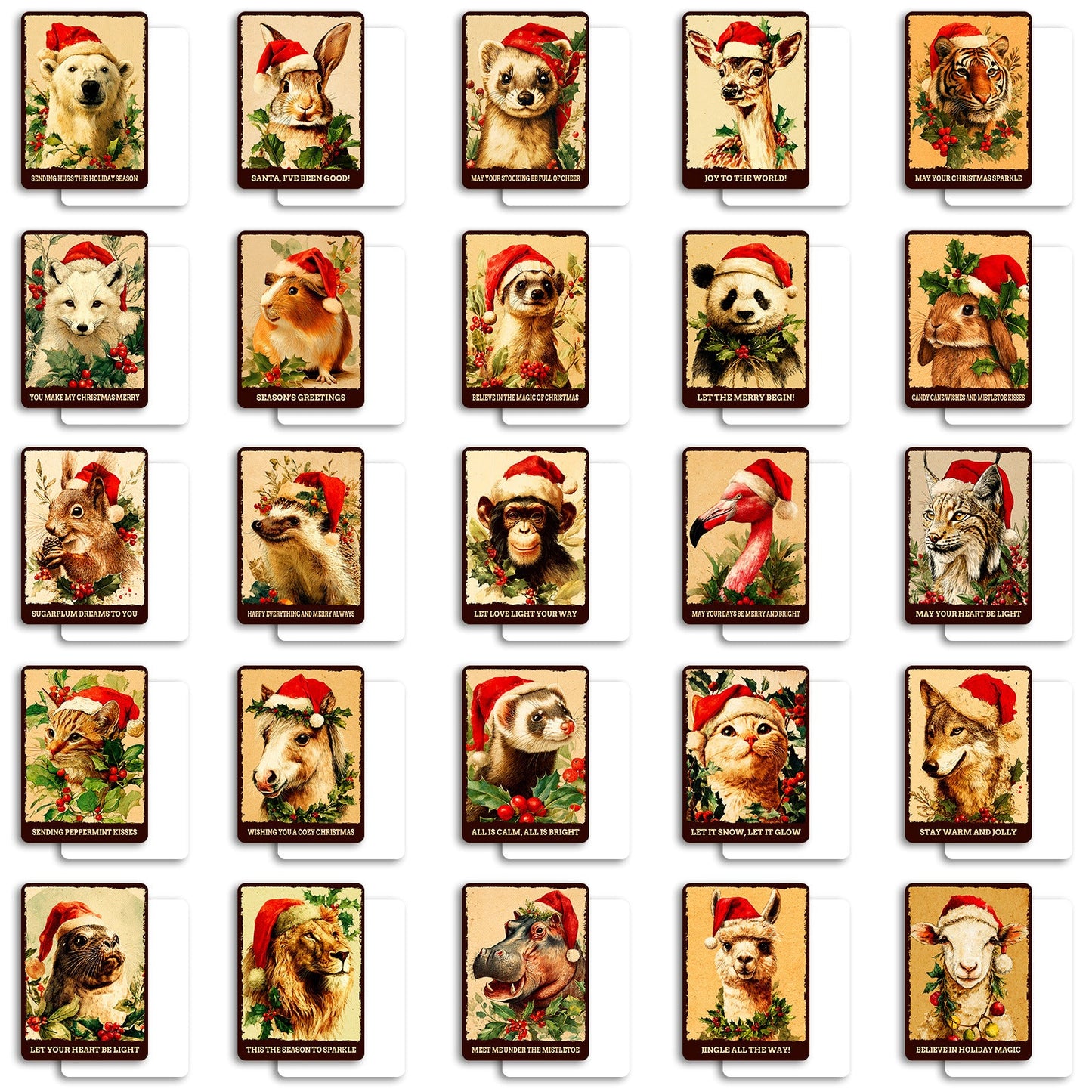 50pcs Christmas ATC card pack (P25090805)