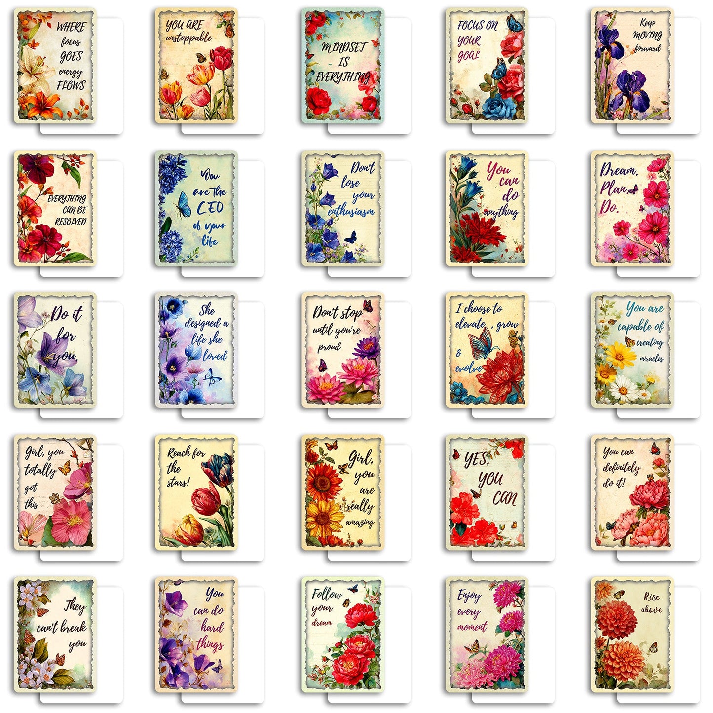 50pcs words ATC-Card (C25091707)