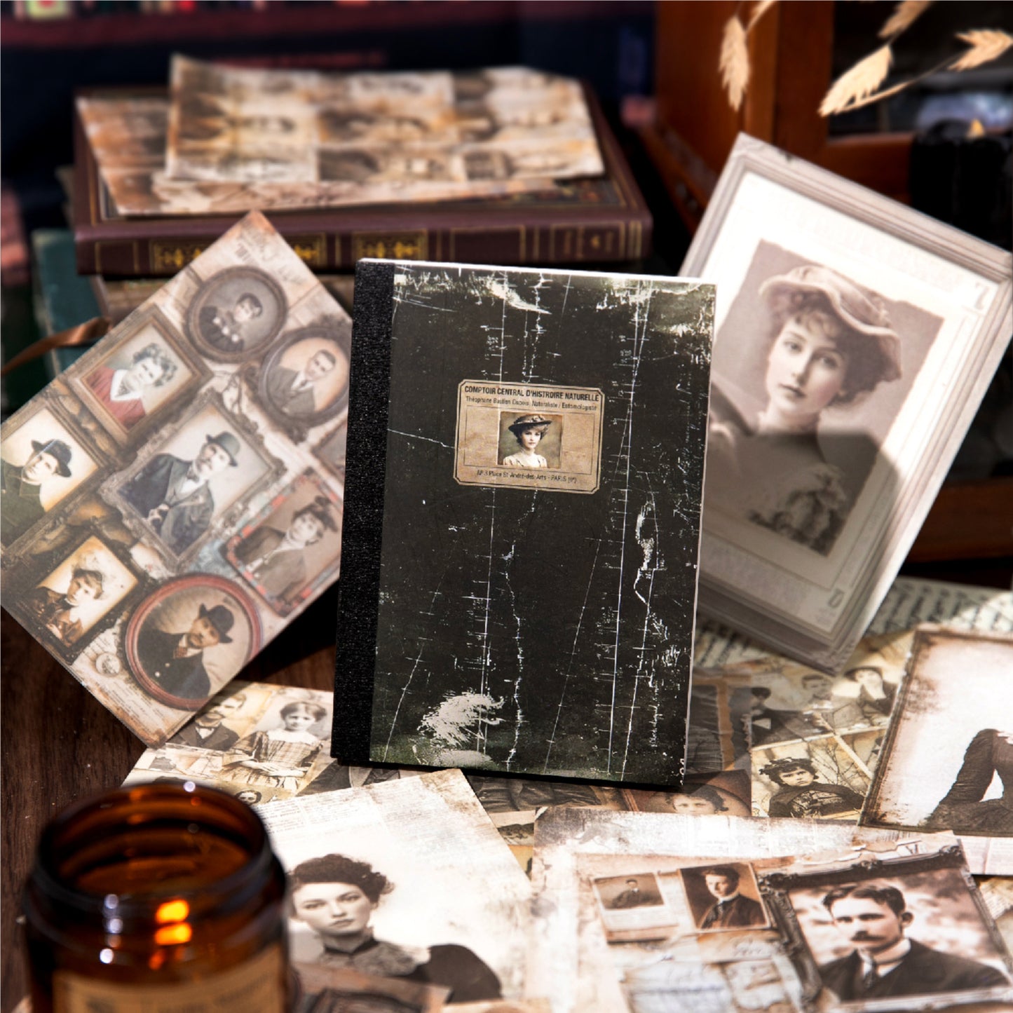 100pcs vintage paper pack(P25121606)