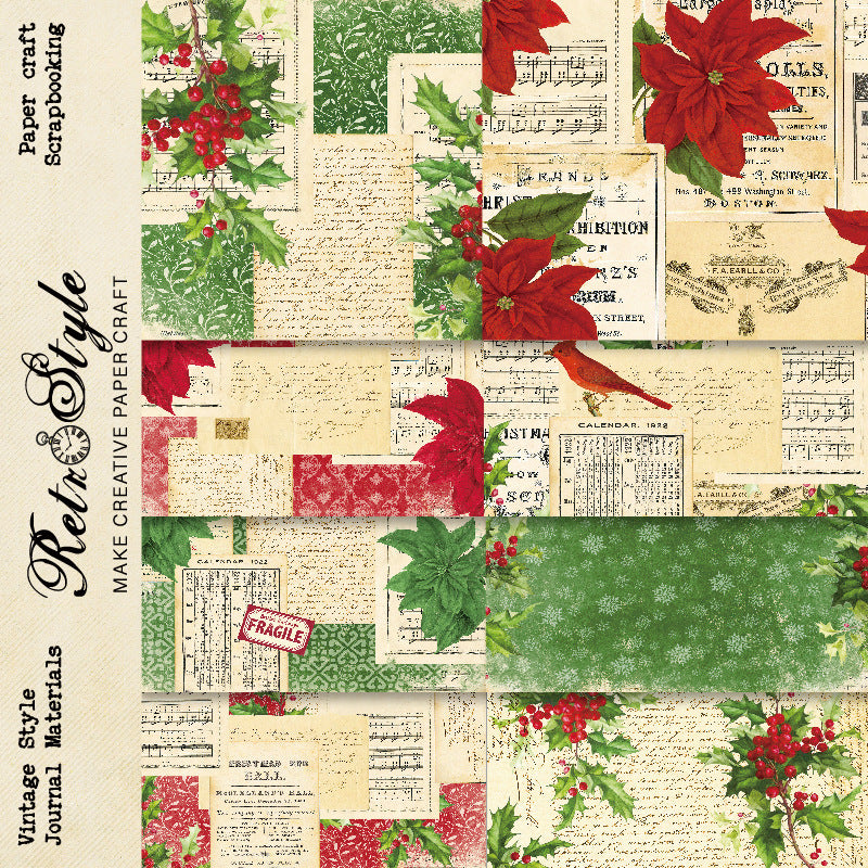 16-teiliges Weihnachtspapier-Set (P25100907)