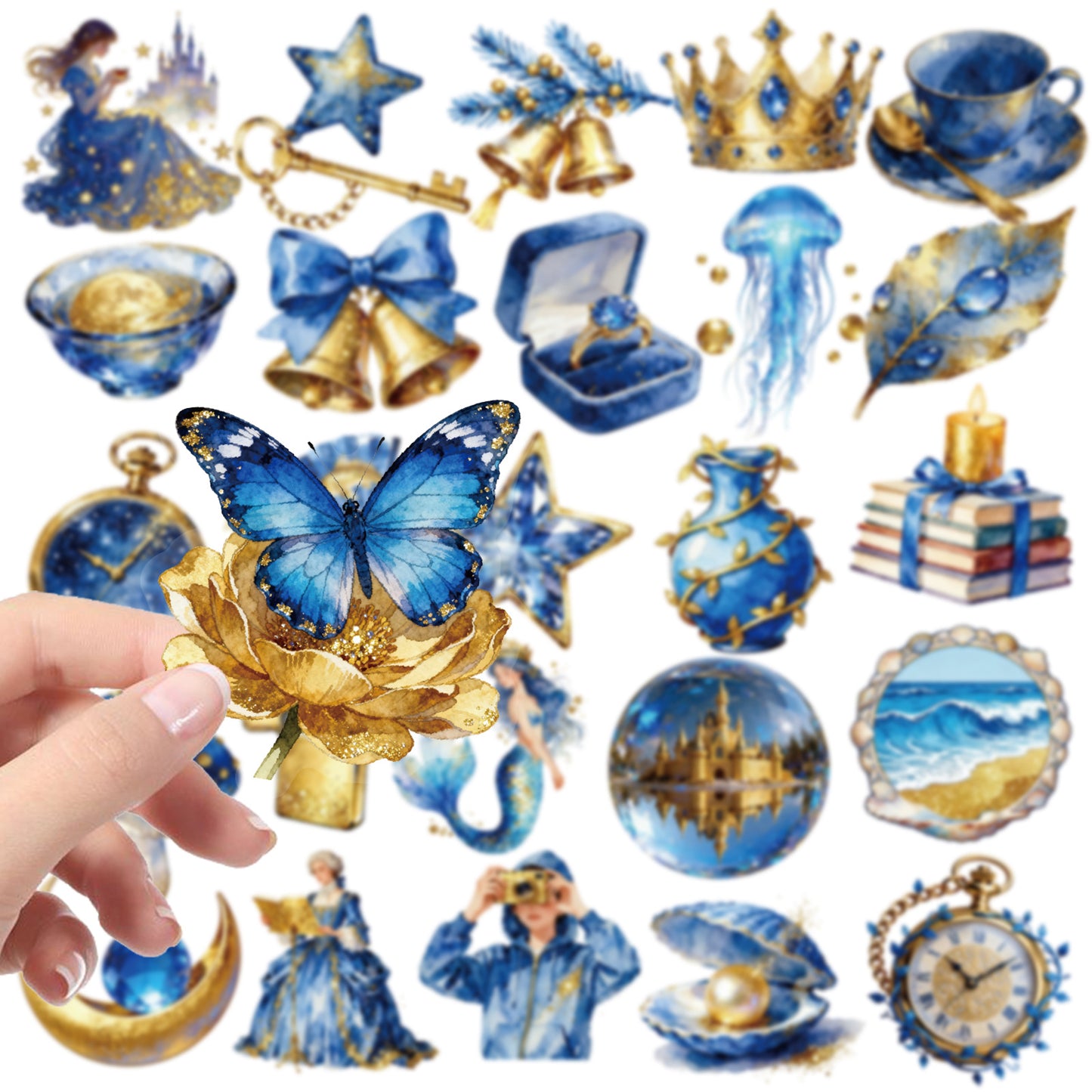 56pcs fantastic sticker pack(S25121005)