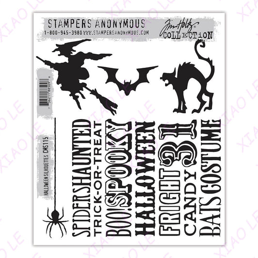 1pc witch gothic clear stamp(Z25121003)