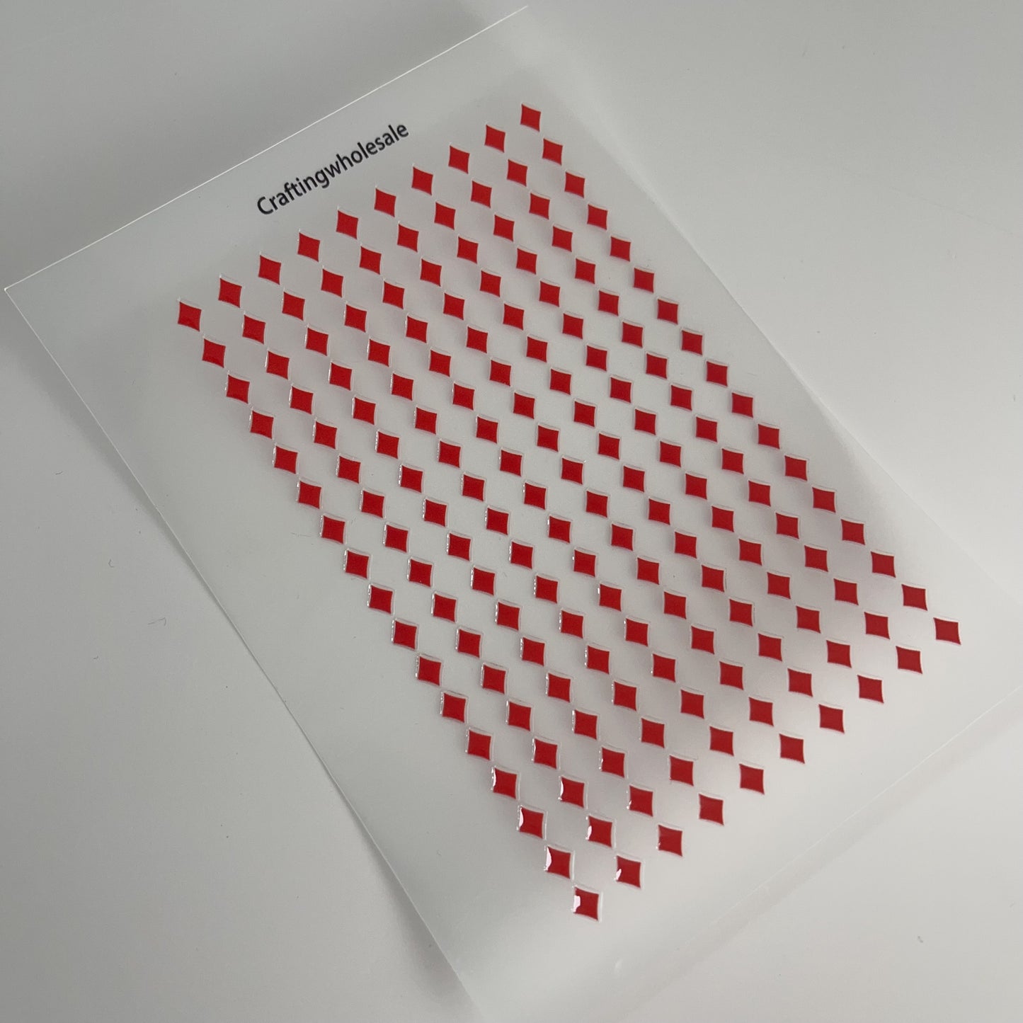 3D embossed Playing card symbols sticker A6 size (S26011308)