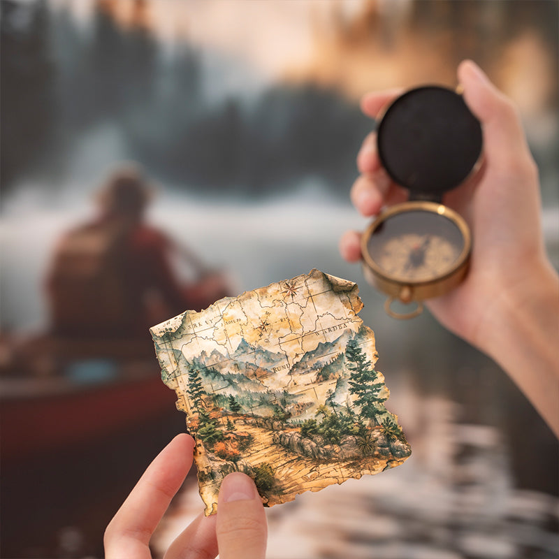 10-pack klistermärken med äventyrsdagbok (S25100904)