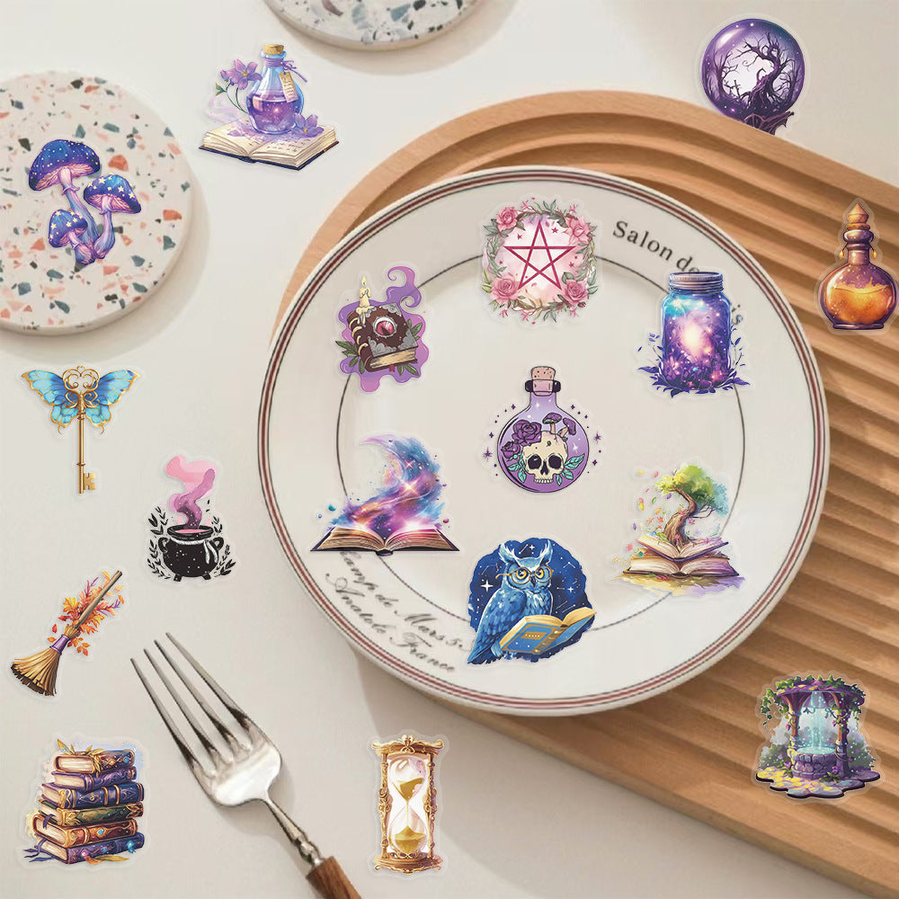 50pcs witch sticker pack (MLS25062105)