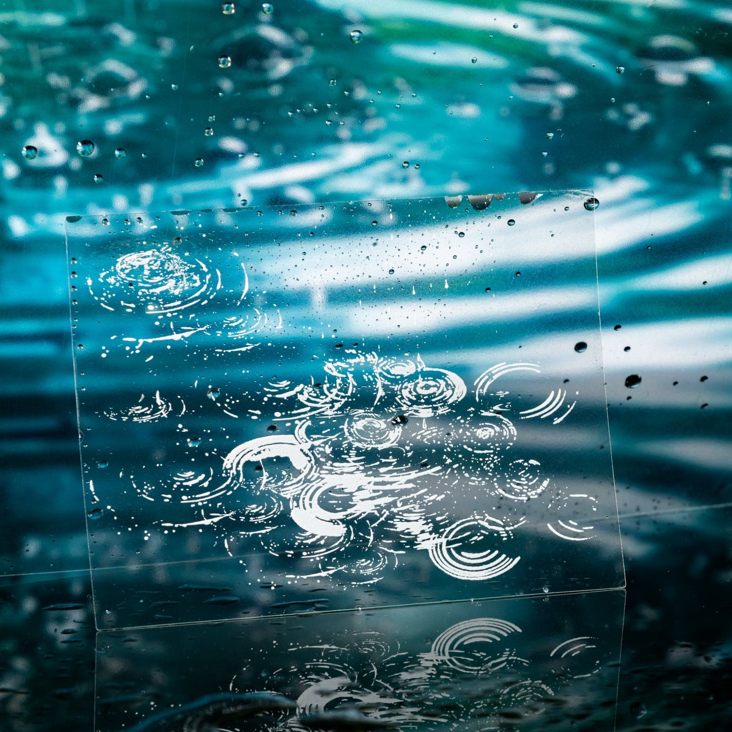 20pcs natural rainy collection PET-sticker pack (S25081801)