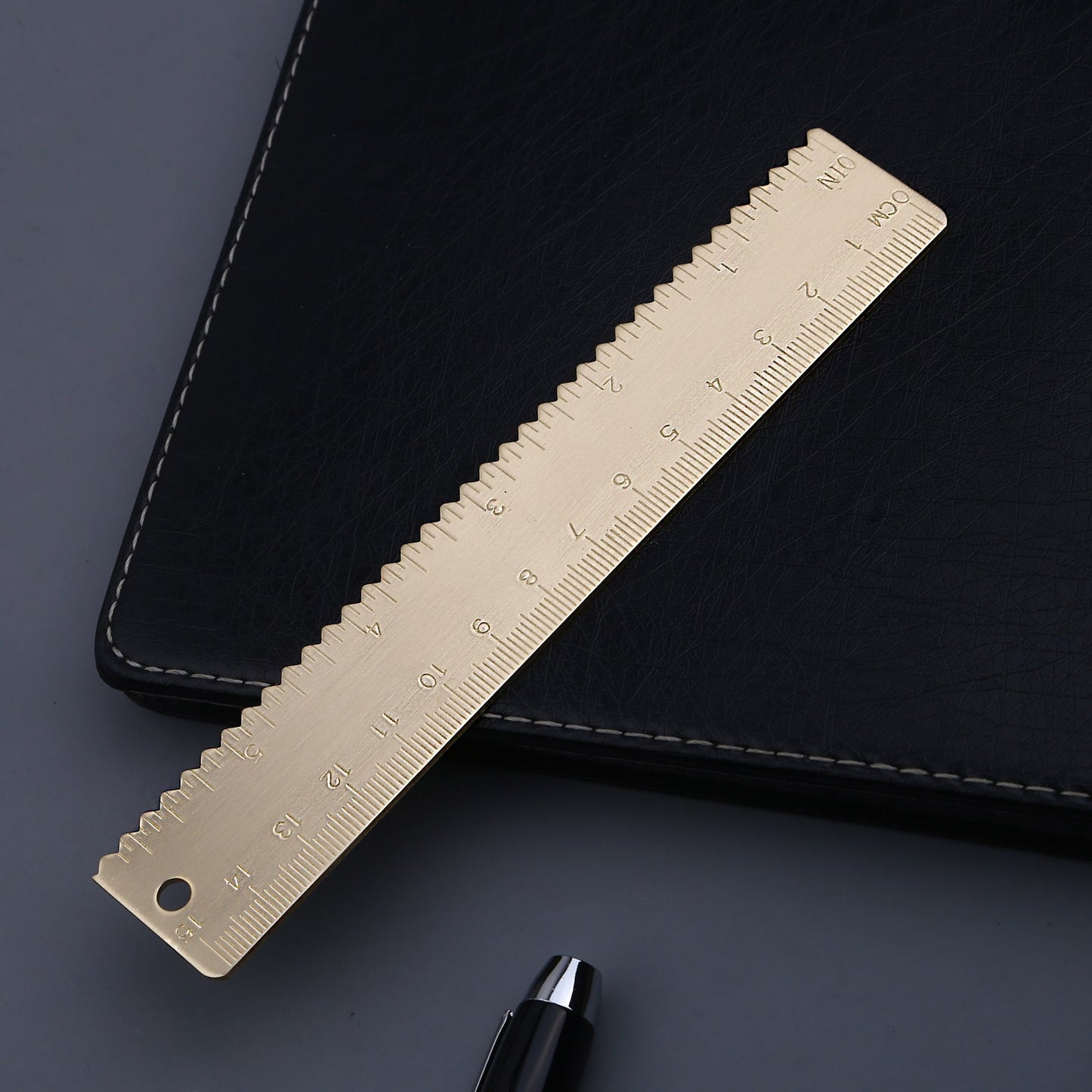 1 pc Brass wave ruler (C25090505)