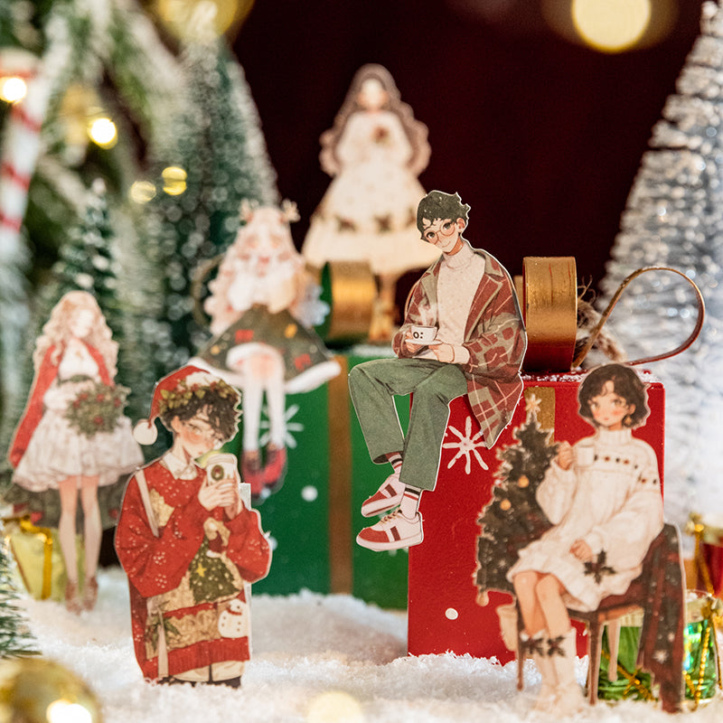 30pcs Christmas boys and girls sticker pack (MLS25072005)