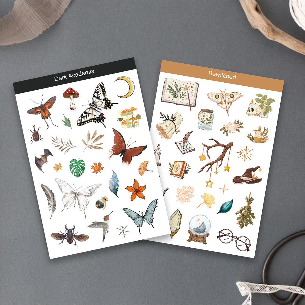 8sheets witch sticker pack (MLS25062101)