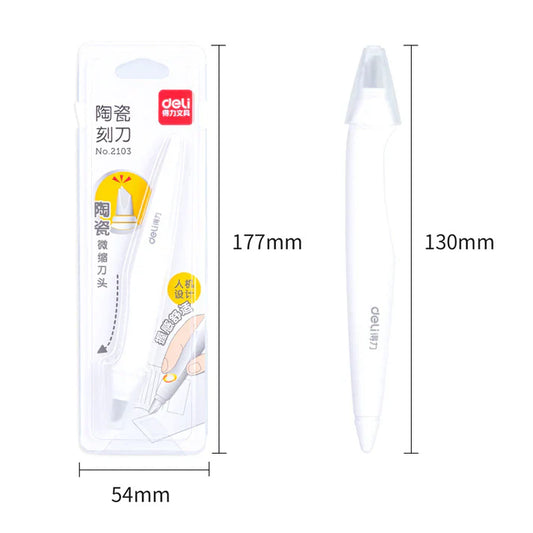 1pc white Ceramic knife pen(B25090504)