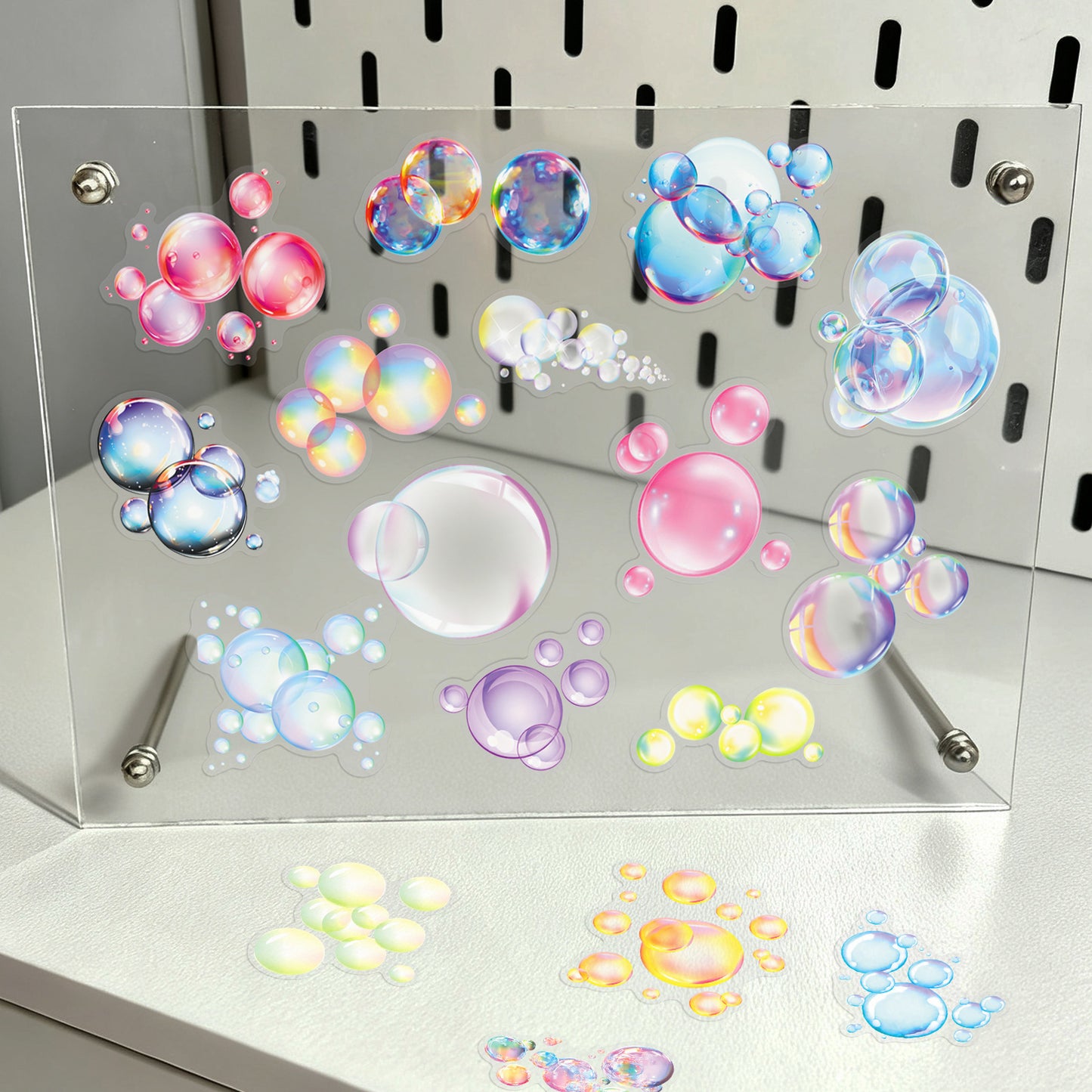 50pcs bubble PET-sticker pack (S25121504)