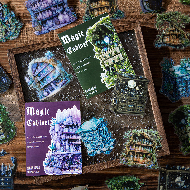 10pcs magic cabinet sticker pack (MLS25061006)