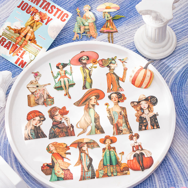 25-pack med klistermärken "fantasy resa" (S25100903)