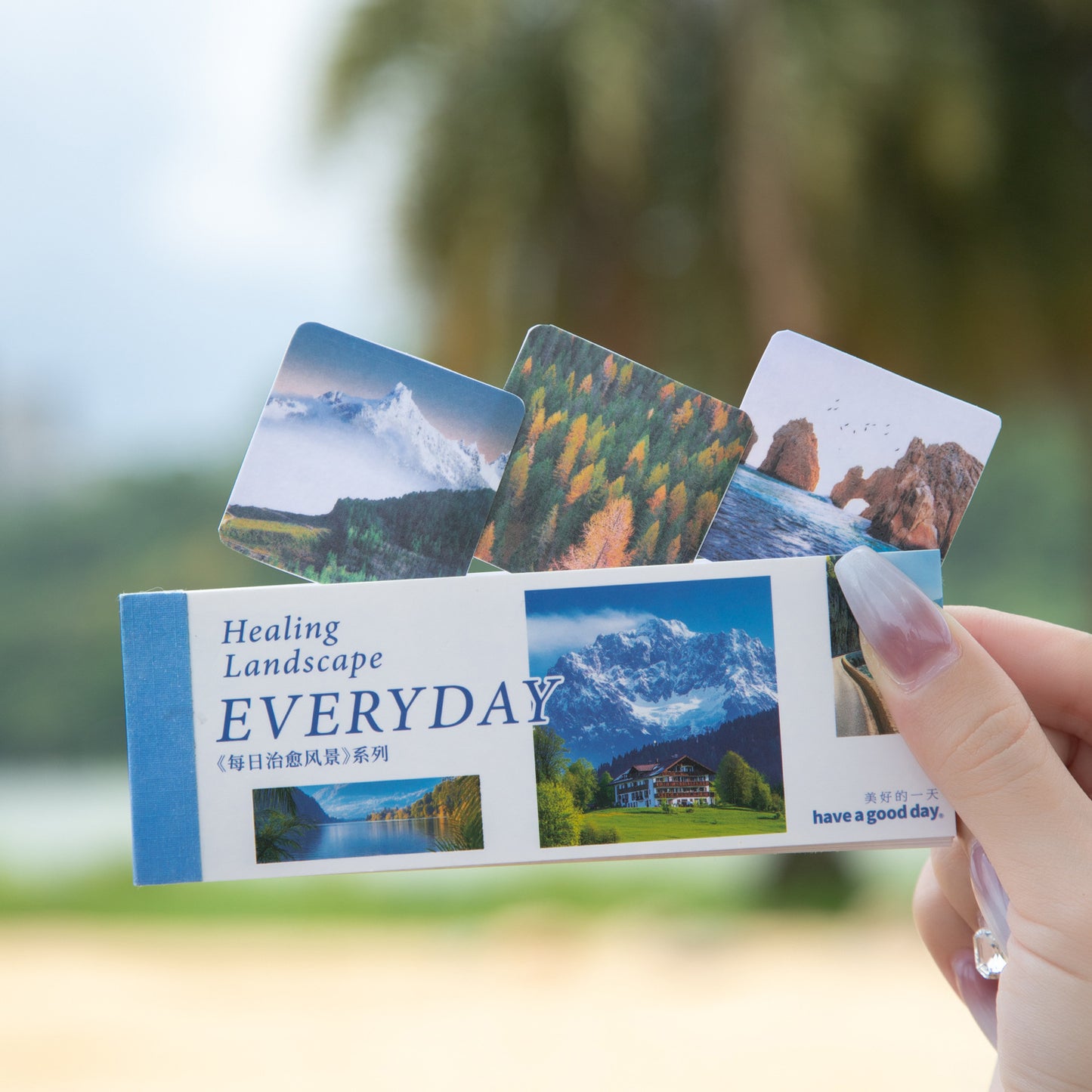 30pcs Landscape washi-sticker book (MLTZB25060601)