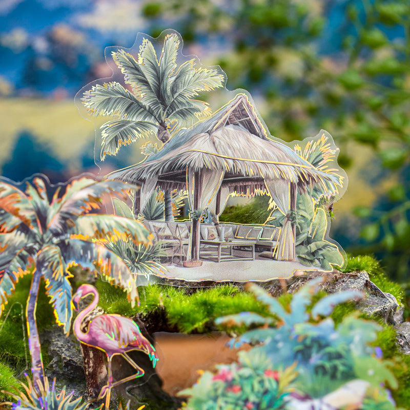 15pcs seaside sticker pack (MLS25061008)