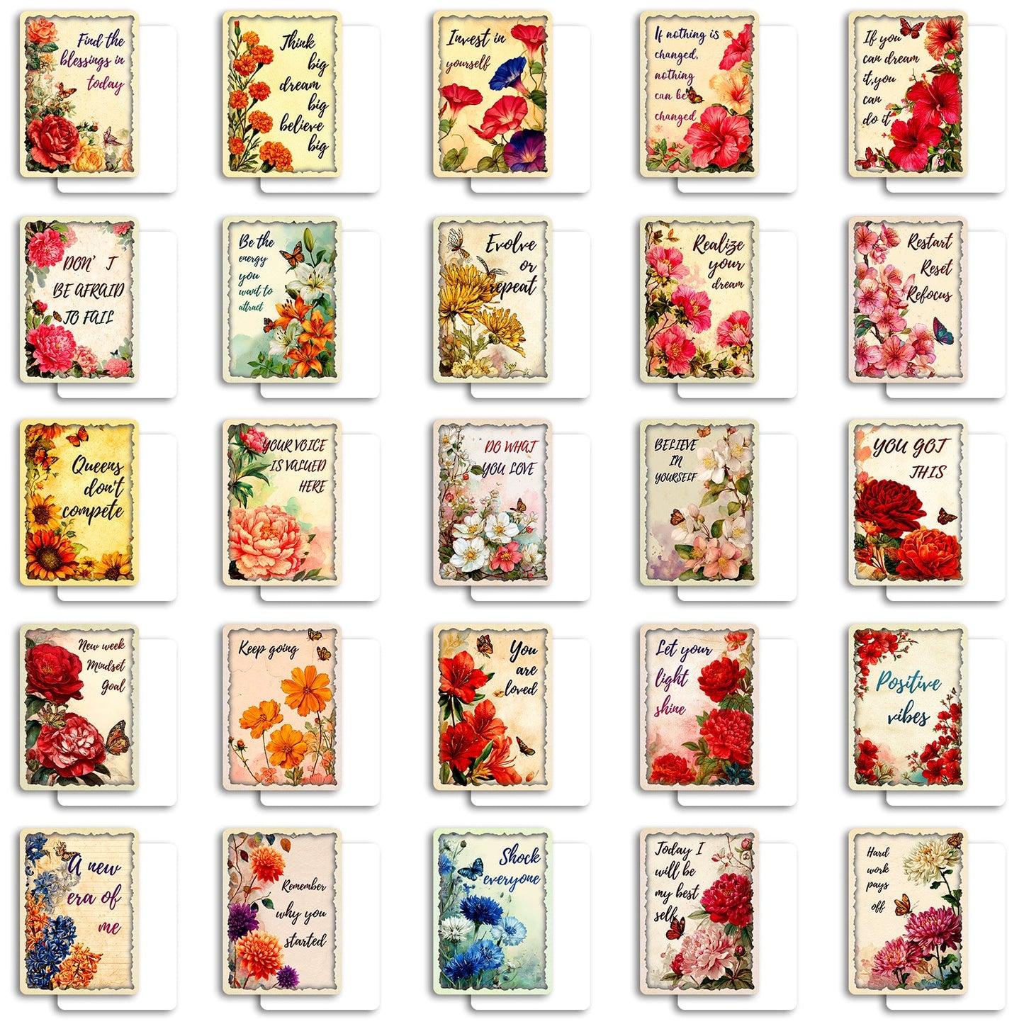 50pcs words ATC-Card (C25091707)