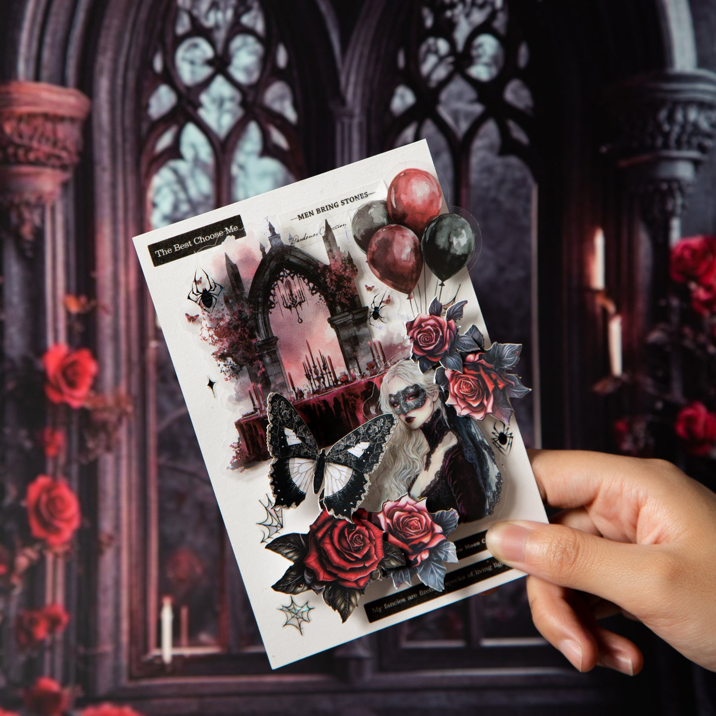 25pcs gothic sticker pack (MLS25051603)