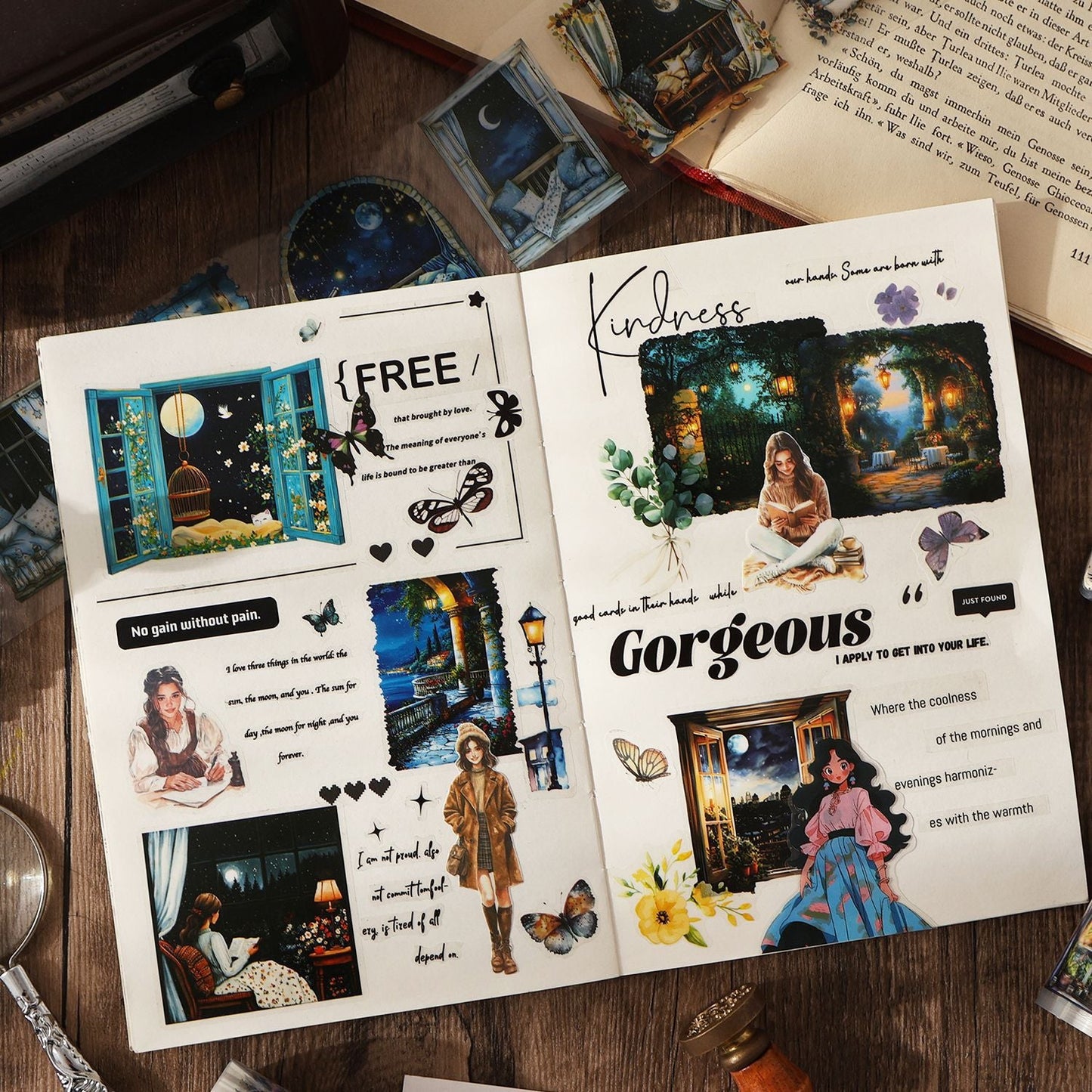 4 rullar PET-tejp för landskap (T25090806)