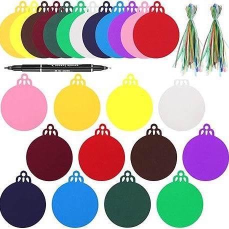 120pcs christmas 12colors paper-card pack (p25120810)