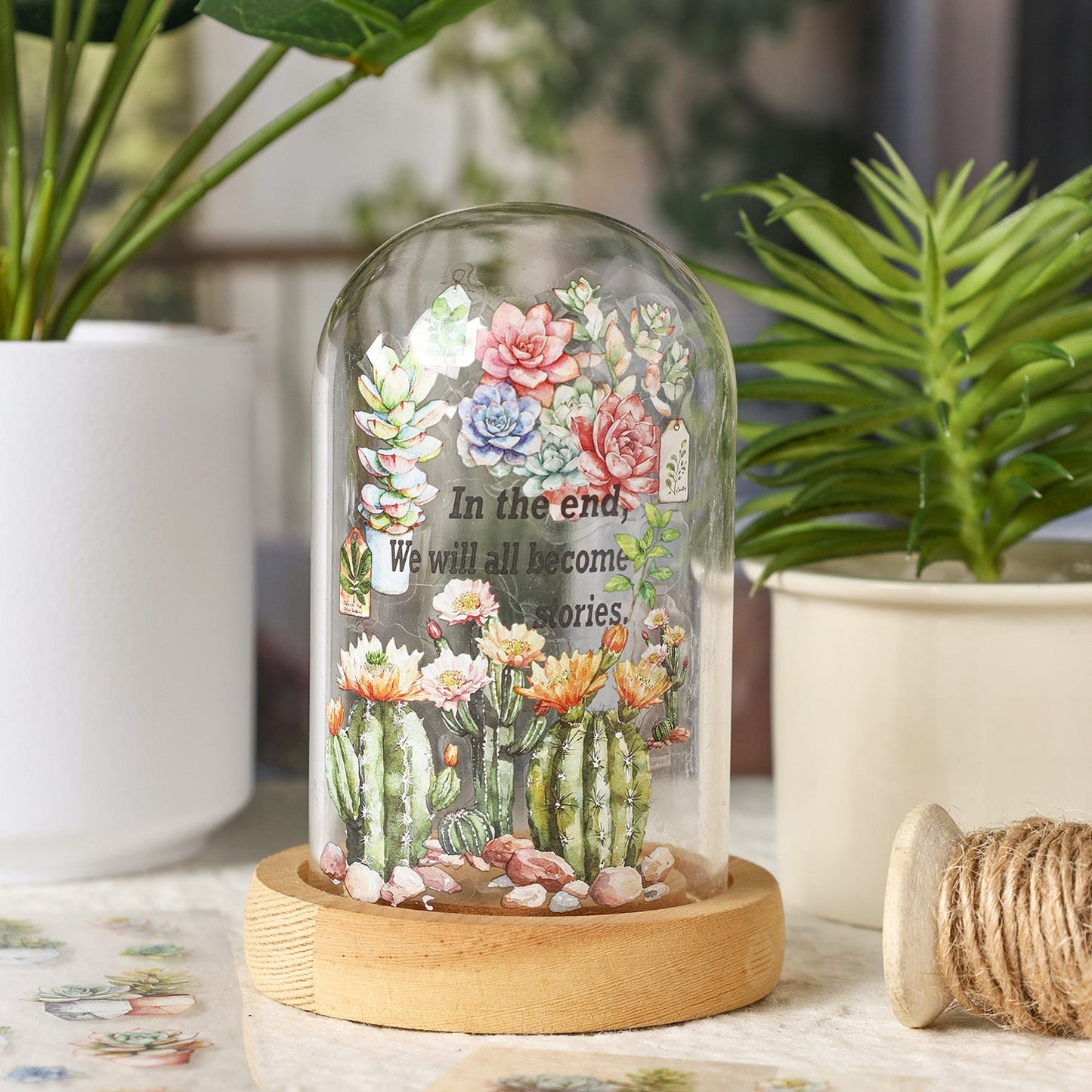 6sheets fruit plants sticker pack (S25082501)