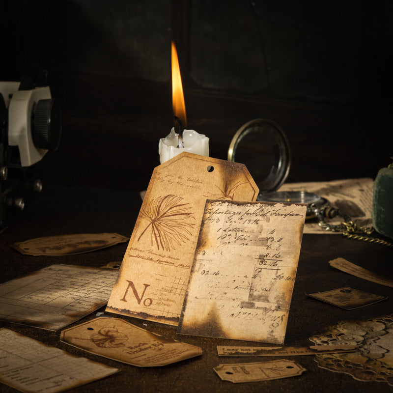 90pcs retro sticker+paper pack (P25092409)