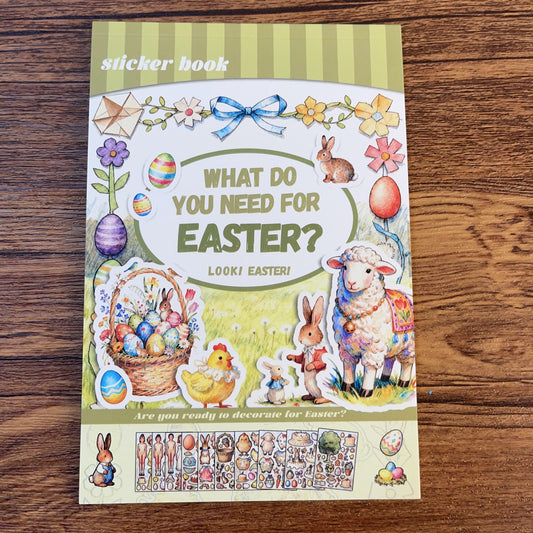 Easter sticker book(TZB26020301)