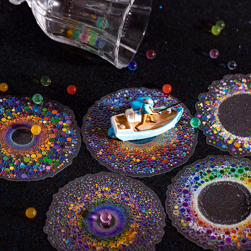 8pcs flower blooming sticker pack (S25082707)