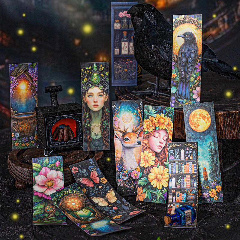 50 st magiska mini-washi-klistermärkesblock (TZB25090407)