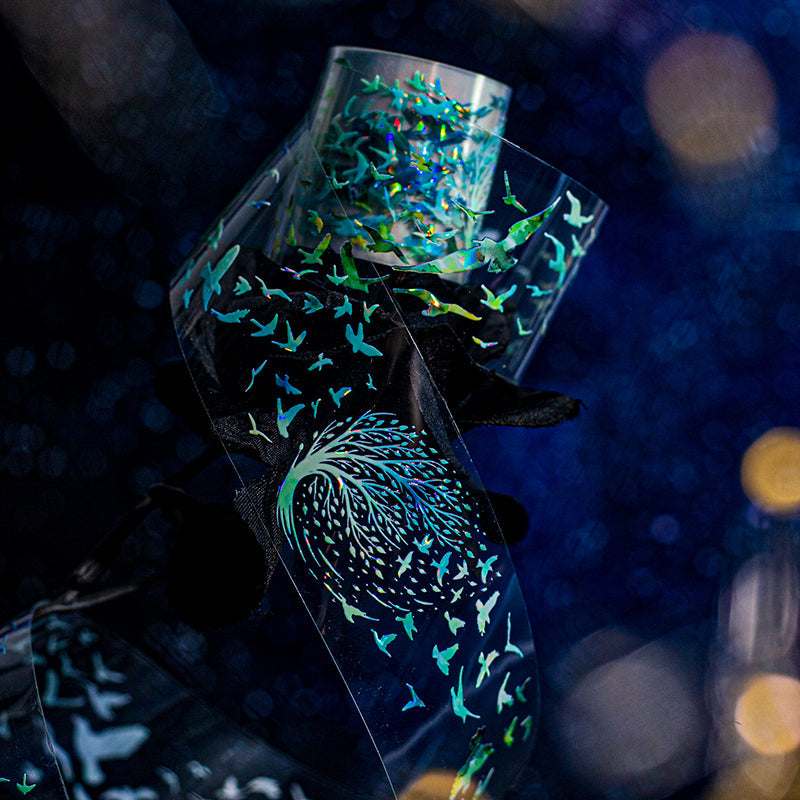 1 roll flying bird PET- tape (T25092510)