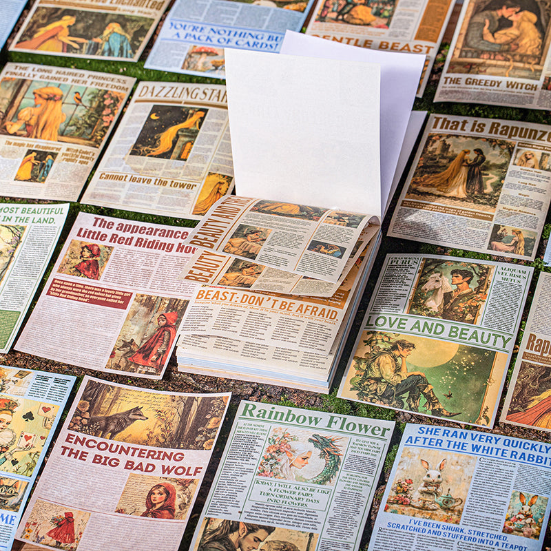 20sheets washi-sticker+paper book (S25090409)