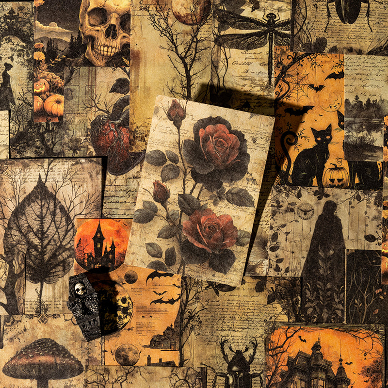 60pcs Halloween sticker+paper pack (MLS25072002)